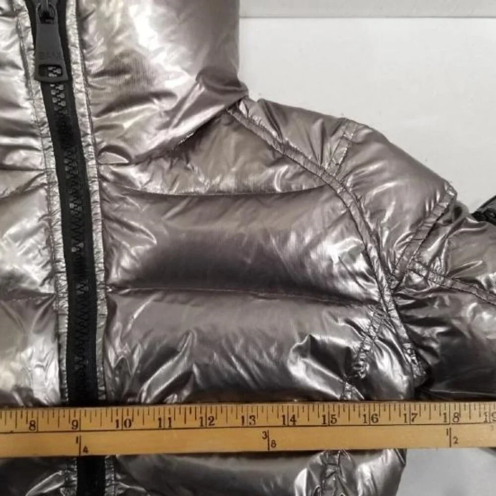 NWOT SAM Pyrite Metallic Freestyle Puffer Down Jacket Size S